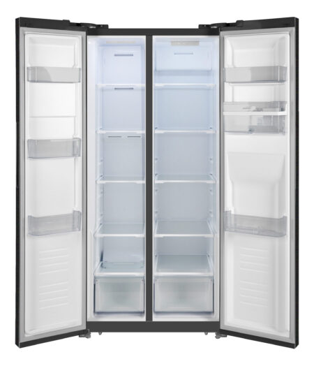Fridgemaster MS83430DES Amerikaanse koelkast Vrijstaand 440 l E Zilver DHZ687 - Afbeelding 3