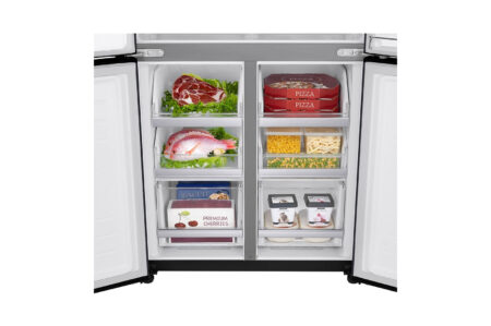 LG InstaView GMQ844MC5E amerikaanse koelkast Vrijstaand 530 l E Zwart - Afbeelding 10