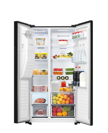 Fridgemaster MS91500IEB Amerikaanse koelkast Vrijstaand 499 l E Zwart EWO1426 - Afbeelding 3
