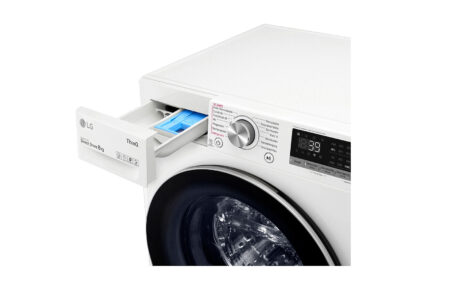 LG F4WV7081 wasmachine Voorbelading 8 kg 1360 RPM Wit EWO745 - Afbeelding 5