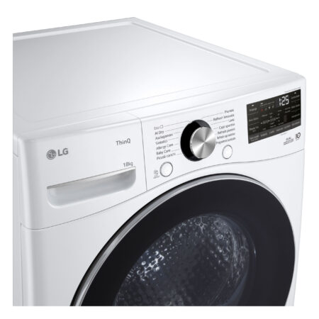 LG RH18U8AVCW wasdroger Vrijstaand Voorbelading 18 kg A+++ Wit - Afbeelding 10