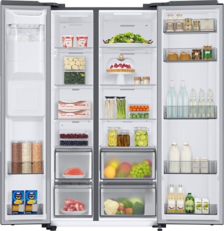 Samsung RS68A8820SL/EU amerikaanse koelkast Vrijstaand 609 l Aluminium DHZ1019 - Afbeelding 5
