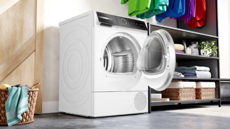 Bosch Serie 8 WQB246C7NL wasdroger Vrijstaand Voorbelading 9 kg A+++ Wit - Afbeelding 5
