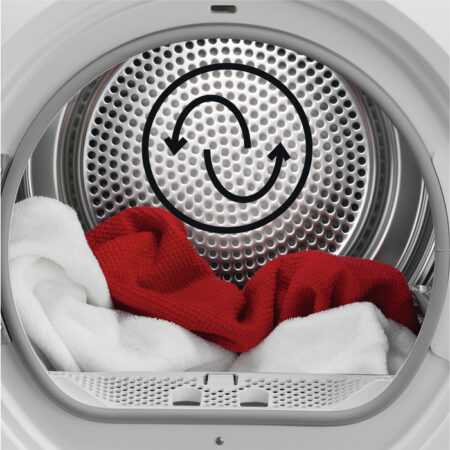 AEG T6DBG720N wasdroger Vrijstaand Voorbelading 8 kg A++ Wit - Afbeelding 8