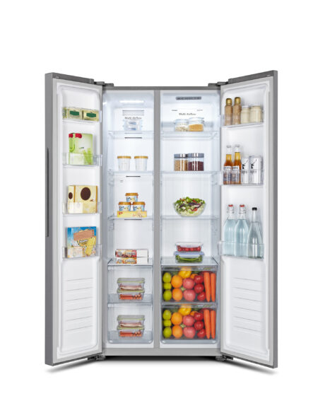 Fridgemaster MS83430ES amerikaanse koelkast Vrijstaand 441 l E Zilver - DHZ1550 - Afbeelding 4