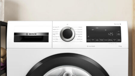 Bosch Serie 6 WGG254Z0GB wasmachine Voorbelading 10 kg 1400 RPM Wit DHZ505 - Afbeelding 3