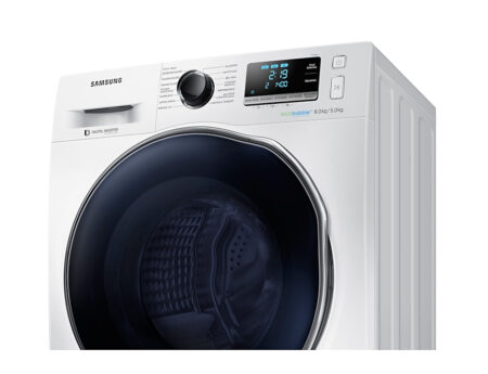 Samsung WD80J6A10AW Was-droogcombinatie Vrijstaand Voorbelading Wit DHZ1080 - Afbeelding 4
