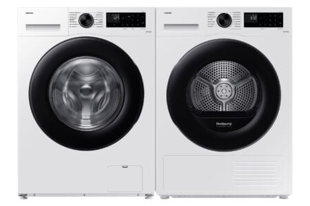 Samsung WW9ECGC04AAE wasmachine Voorbelading 9 kg 1400 RPM Wit EWO768 - Afbeelding 11