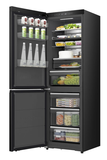 Hisense RB5K330GSFC koel-vriescombinatie Vrijstaand 330 l C Zwart, Roestvrijstaal - Afbeelding 29