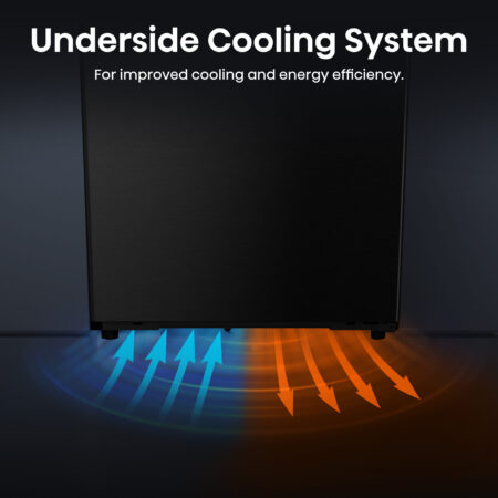 Hisense RB5K330GSFC koel-vriescombinatie Vrijstaand 330 l C Zwart, Roestvrijstaal - Afbeelding 10