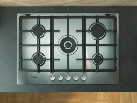 Whirlpool TKRL 761 IX K Roestvrijstaal Ingebouwd 75 cm Gaskookplaat 5 zone(s) DHZ1259 - Afbeelding 6