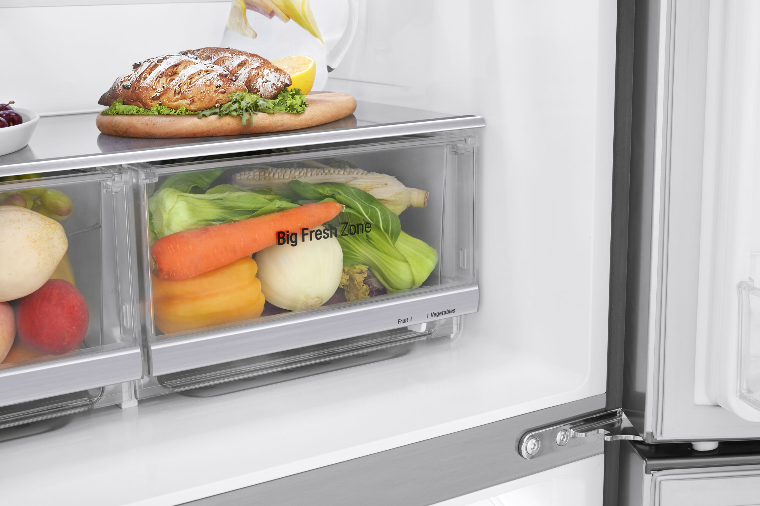 LG GMB844PZFG amerikaanse koelkast Vrijstaand 530 l F Roestvrijstaal EWO10525-13 - Afbeelding 12