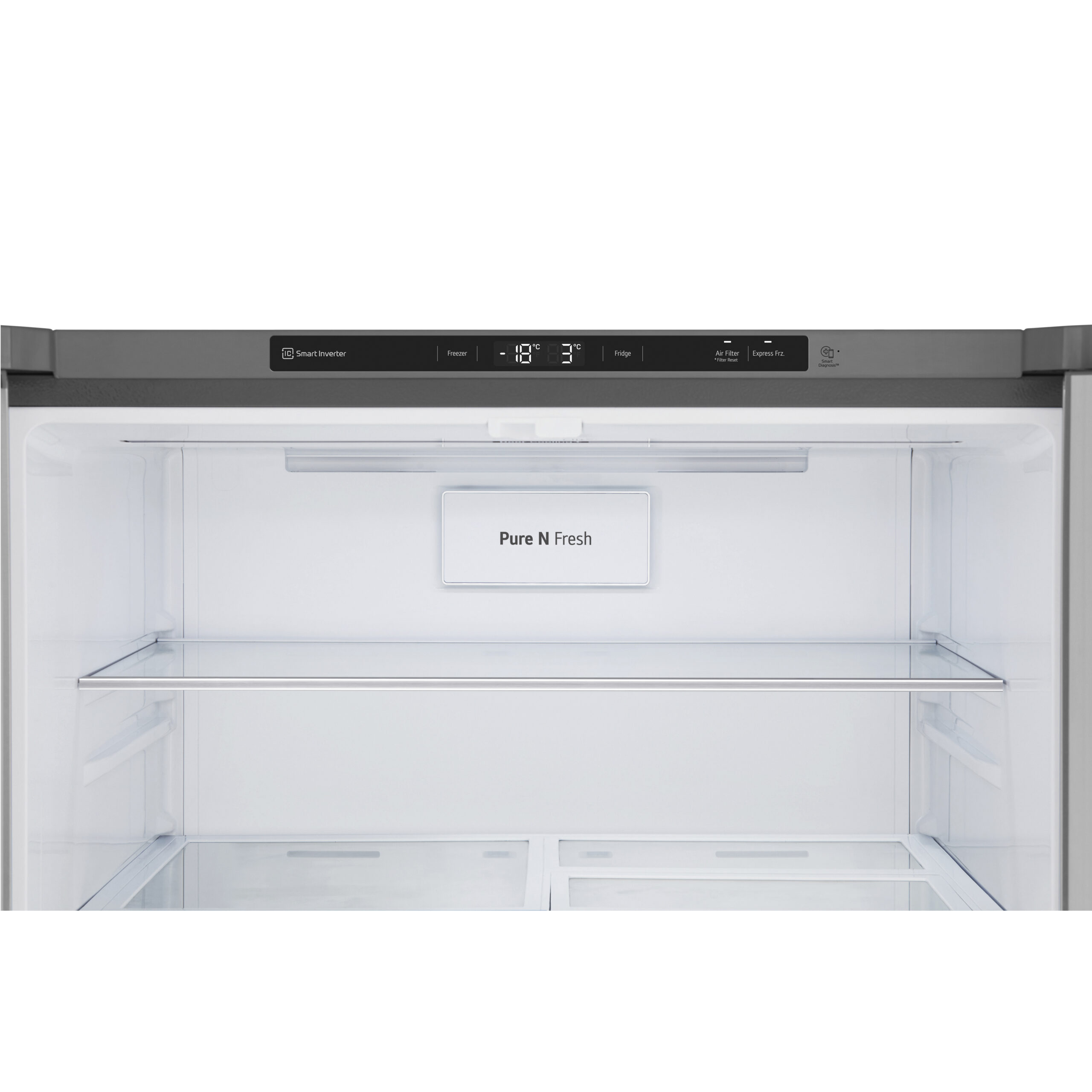 LG GMB844PZFG amerikaanse koelkast Vrijstaand 530 l F Roestvrijstaal EWO10525-13 - Afbeelding 4