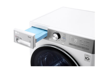 LG RH90V9AV2QR wasdroger Vrijstaand Voorbelading 9 kg A+++ Wit - Afbeelding 7