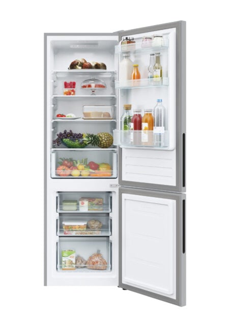 Candy City Combi CCT3L517ES Vrijstaand 260 l E Zilver - Afbeelding 4