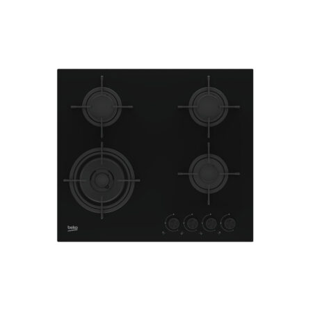 Beko HILW 64120 S kookplaat Zwart Ingebouwd Gaskookplaat 4 zone(s) DHZ1800