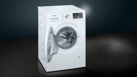 Siemens iQ300 WM14N121 wasmachine Voorbelading 7 kg 1400 RPM Wit DHZ1668 - Afbeelding 7