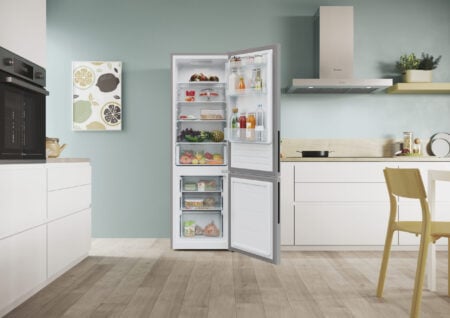 Candy City Combi CCT3L517ES Vrijstaand 260 l E Zilver - Afbeelding 15