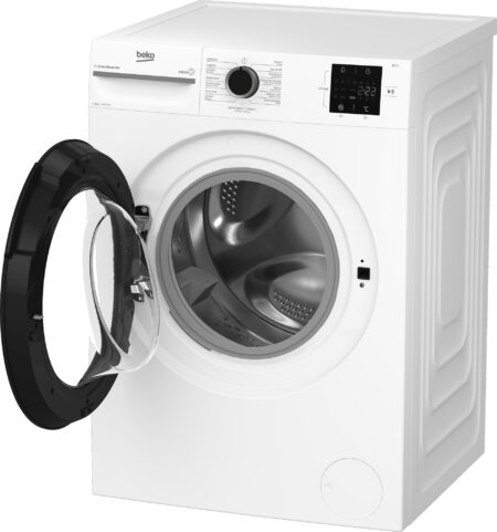 Beko b100 BM1WFU3842W wasmachine Voorbelading 8 kg 1400 RPM Zwart, Wit DHZ1867 - Afbeelding 8