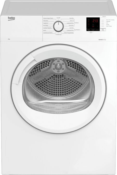 Beko DA8012GA wasdroger Vrijstaand Voorbelading 8 kg C Wit DHZ1857