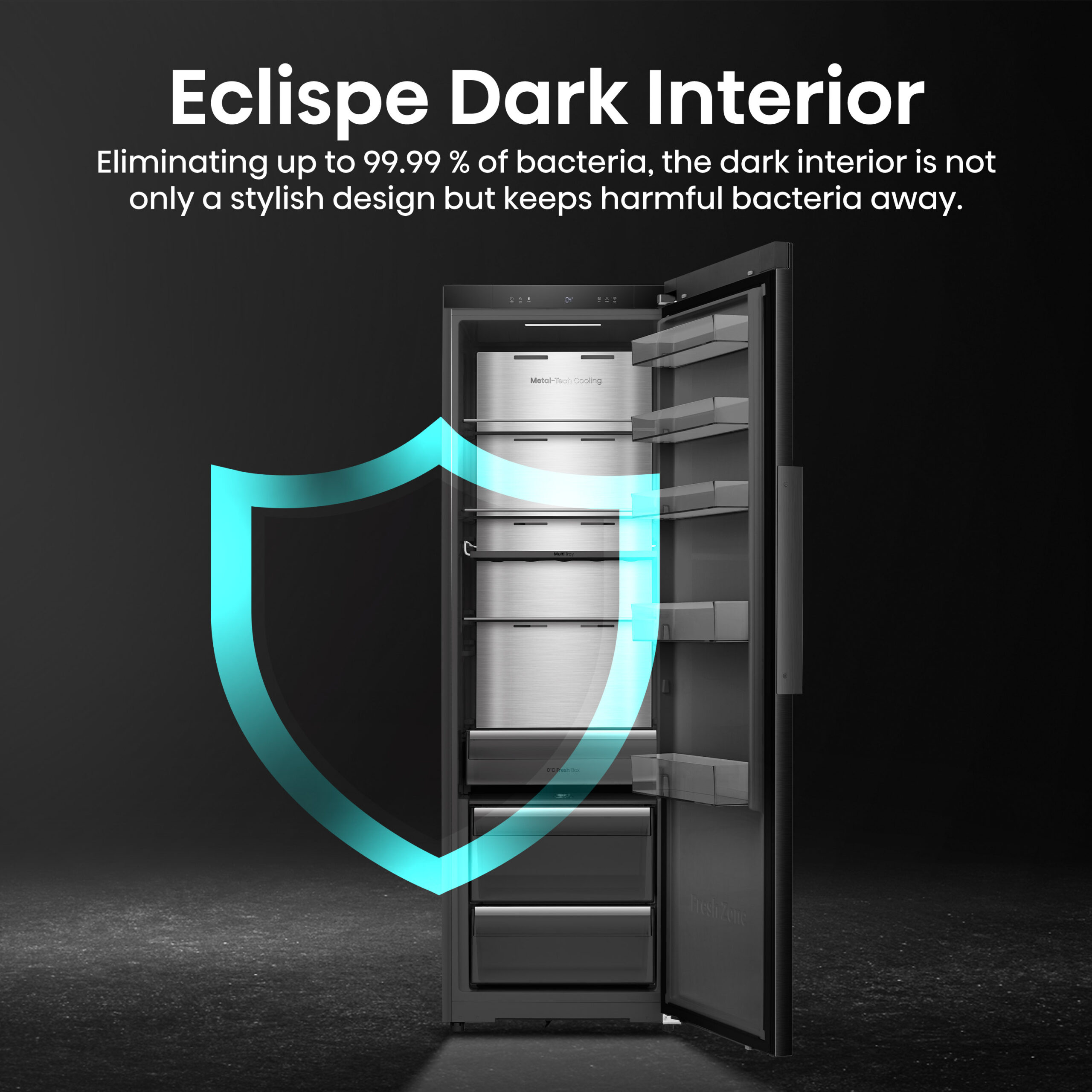 Hisense RL5K370GSFC koelkast Vrijstaand 372 l C EWO51220251 - Afbeelding 9