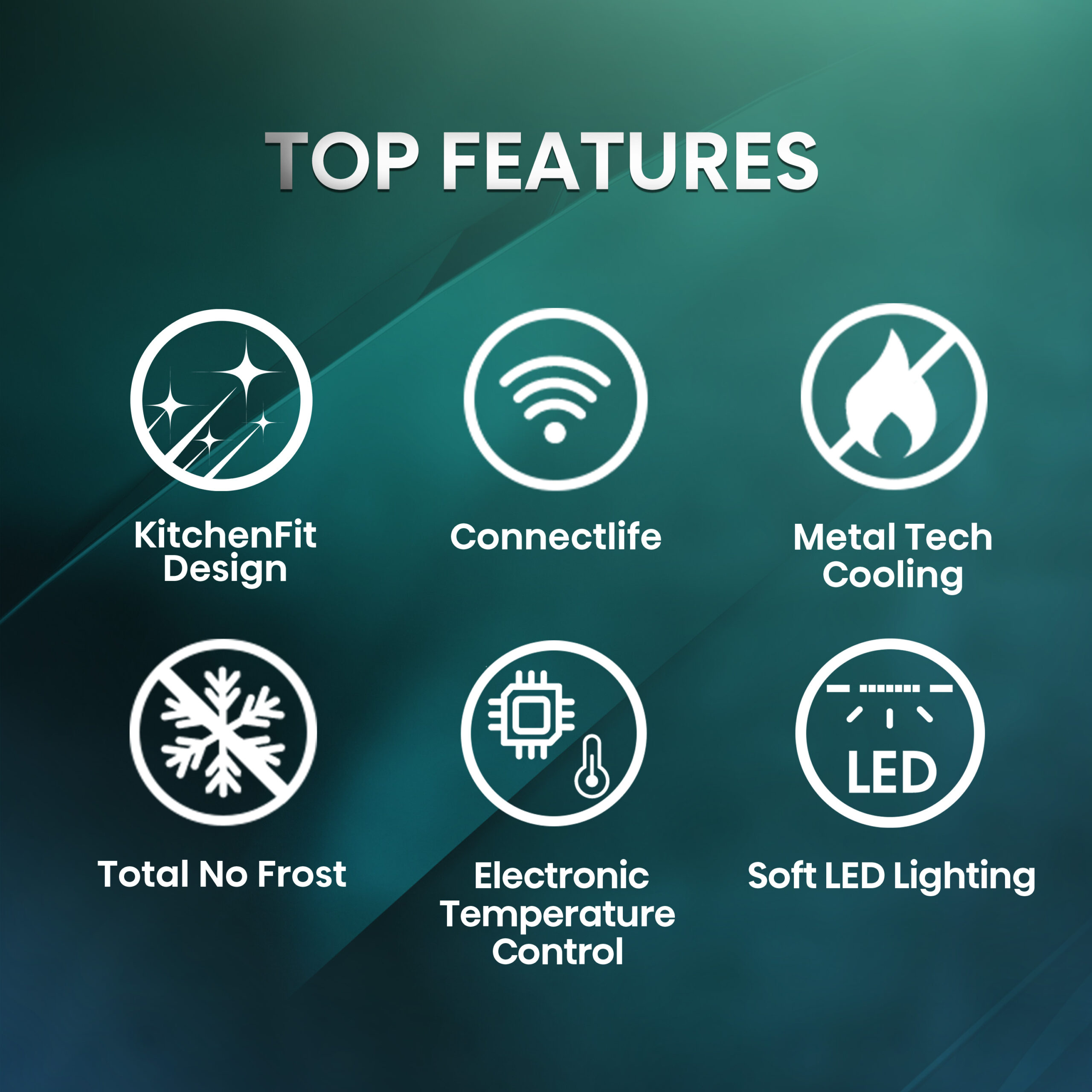 Hisense RL5K370GSFC koelkast Vrijstaand 372 l C EWO51220251 - Afbeelding 4