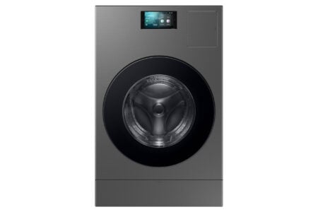 Samsung WD18DB8995BZ Was-droogcombinatie Vrijstaand Voorbelading Zilver A