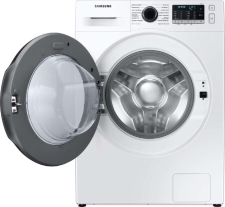 Samsung WD70TA049BE/EG Was-droogcombinatie Vrijstaand Voorbelading Zwart, Wit E - Afbeelding 7