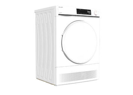 Sharp Home Appliances KD-NCB8S7PW91-EN wasdroger Vrijstaand Voorbelading 8 kg Wit EWO0807252 - Afbeelding 5