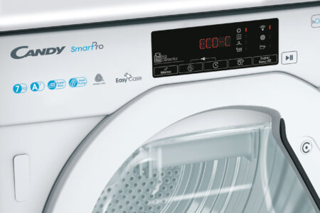 Candy BCTD H7A1TE-80 wasdroger Ingebouwd Voorbelading 7 kg Wit EWO0807258 - Afbeelding 3