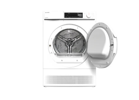 Sharp Home Appliances KD-NCB8S7PW91-EN wasdroger Vrijstaand Voorbelading 8 kg Wit EWO0807252 - Afbeelding 3
