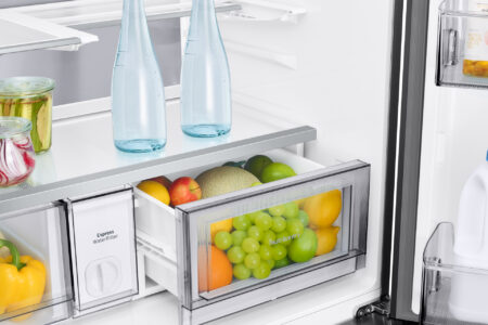 Samsung Series 9 RM90F67CECO amerikaanse koelkast Vrijstaand 654 l E Zwart - Afbeelding 9