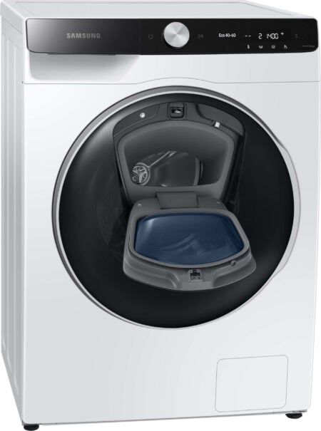 Samsung WW90T986ASE wasmachine Voorbelading 9 kg 1600 RPM Zwart, Wit EWO1937 - Afbeelding 5