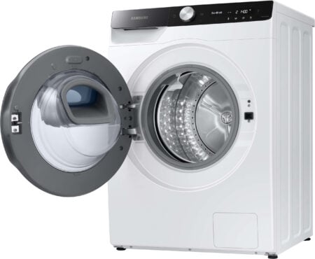 Samsung WW90T956ASE wasmachine Voorbelading 9 kg 1600 RPM Zwart, Wit EWO1989 - Afbeelding 7