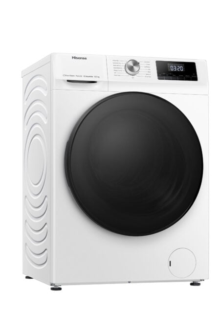 Hisense WDQA8014EVJM Was-droogcombinatie Vrijstaand Voorbelading Wit D EWO0707258 - Afbeelding 6