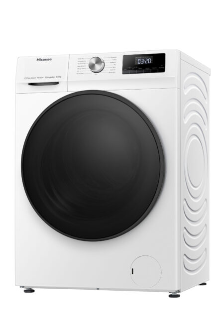 Hisense WDQA8014EVJM Was-droogcombinatie Vrijstaand Voorbelading Wit D EWO0707258 - Afbeelding 4