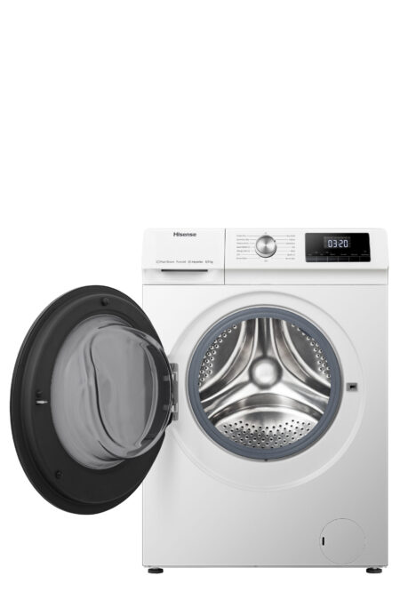 Hisense WDQA8014EVJM Was-droogcombinatie Vrijstaand Voorbelading Wit D EWO0707258 - Afbeelding 5