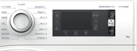 Bauknecht WM Elite Turbo 916B wasmachine Voorbelading 9 kg 1551 RPM Wit EWO07072511 - Afbeelding 11
