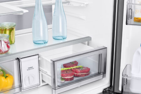 Samsung Series 9 RM90F67CECO amerikaanse koelkast Vrijstaand 654 l E Zwart - Afbeelding 11