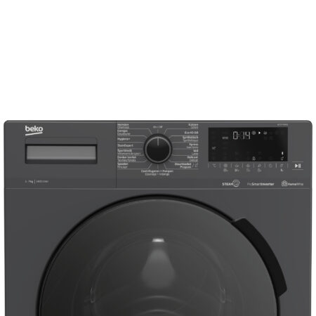 Beko WTV7740A1 wasmachine Voorbelading 7 kg 1400 RPM Zwart EWO0807255 - Afbeelding 4