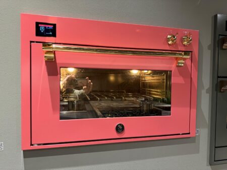Steel AQFE9‑S combi-stoomoven pink ottone DHZ2002