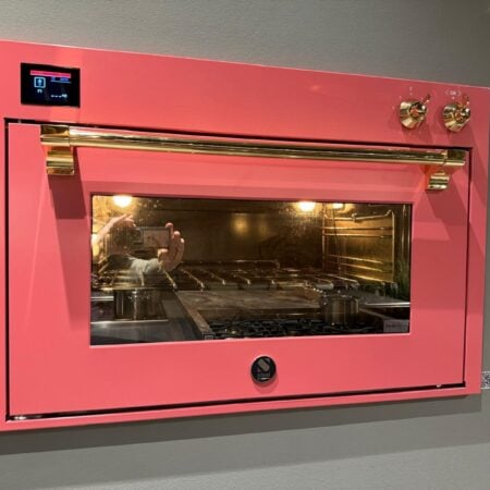 Steel AQFE9‑S combi-stoomoven pink ottone DHZ2002
