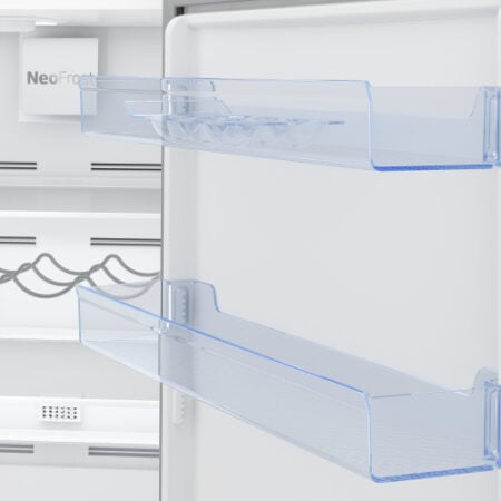 Beko RCSA366K40SN koel-vriescombinatie Vrijstaand 343 l E Roestvrijstaal DHZ2097 - Afbeelding 3