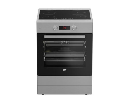 Beko FSM89302GXS fornuis Vrijstaand fornuis Electrisch Inductiekookplaat zones Roestvrijstaal DHZ2055