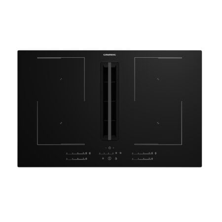 Grundig GIEH 834480 P kookplaat Zwart Ingebouwd 80 cm Inductiekookplaat zones 4 zone(s) Inbouw afzuigkap DHZ2061