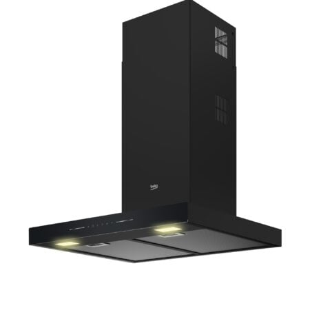 Beko BHCB66641BBBHS afzuigkap Muurmontage Zwart 425 m³/uur  DHZ2087 - Afbeelding 3