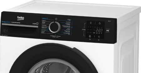 Beko b300 BM3WFU3741B wasmachine Voorbelading 7 kg 1400 RPM Wit DHZ2082 - Afbeelding 9