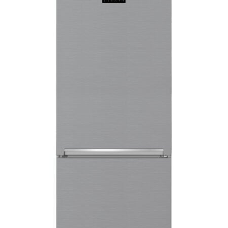 Beko RCNE560E40ZXBN koel-vriescombinatie Vrijstaand 560 l E Zilver