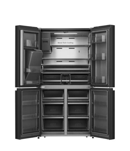 Hisense RQ760N4BFF amerikaanse koelkast Vrijstaand 540 l F Zwart - EWO2626DHZ - Afbeelding 5