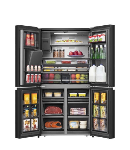 Hisense RQ760N4BFF amerikaanse koelkast Vrijstaand 540 l F Zwart - EWO2626DHZ - Afbeelding 6